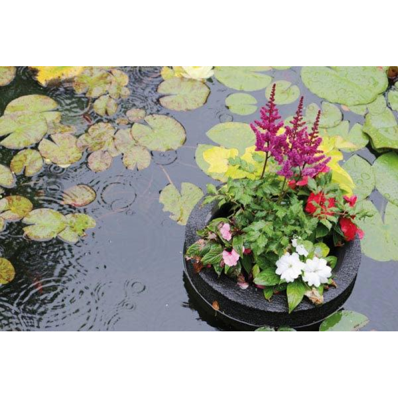 ПЛАВАЮЧИЙ ОСТРІВ, КЛУМБА ДЛЯ СТАВКА Д35*10 см (матриця)
