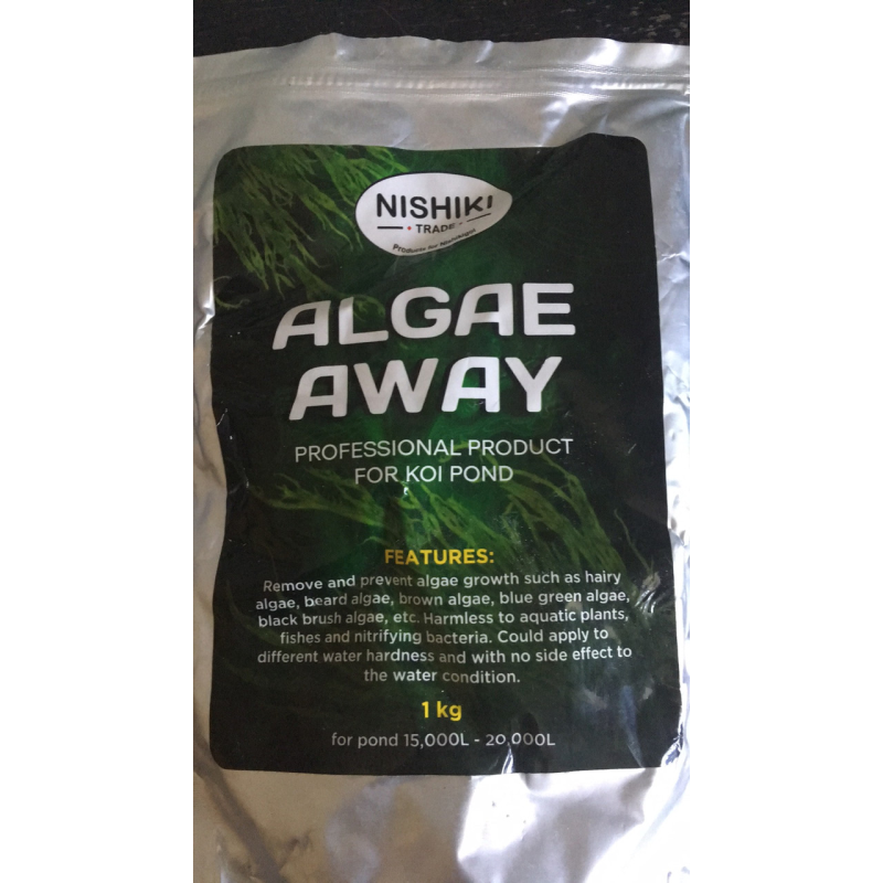 Альгіцид Nishiki Algae Away1кг, для боротьби с водоростями